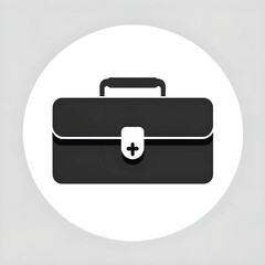 Vector of a briefcase.