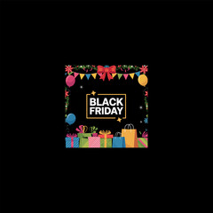 Black Friday Logo Vectors And illustration