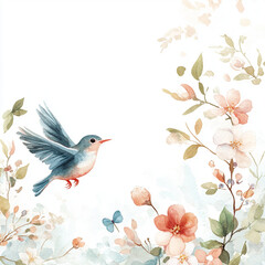 Capture the innocence and purity of Baptism with charming watercolor templates for invitations, featuring delicate motifs and pastel hues