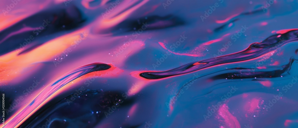 Poster swirling gases and vibrant colors create a stunning nebula in deep space