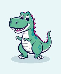 Cute Vector Dinosaur File