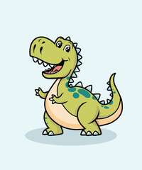 Cute Vector Dinosaur File