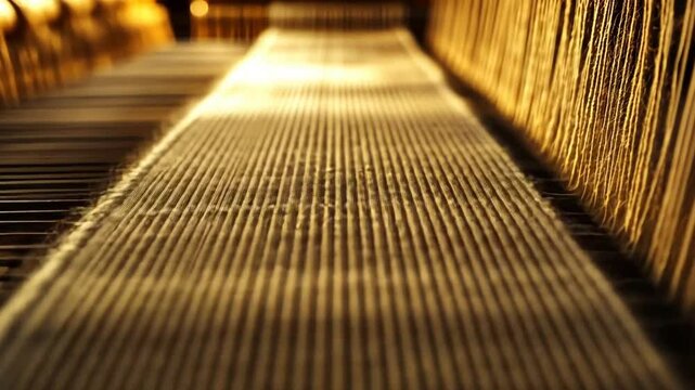 Golden Hour Weaving: Threads of Tradition and Craftsmanship