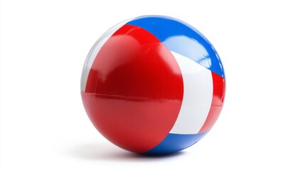 Colorful Beach Ball: Summer Fun and Games