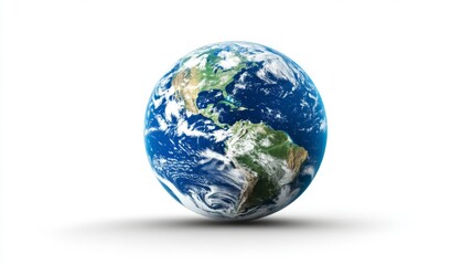 Fototapeta premium Stunning High-Resolution Image of Earth: A Detailed View of Our Planet