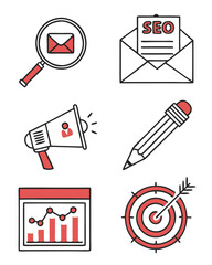 Digital Marketing Icons