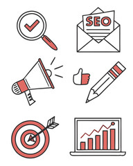 Digital Marketing Icons