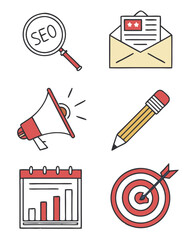 Digital Marketing Icons