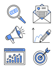 Digital Marketing Icons