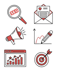 Digital Marketing Icons