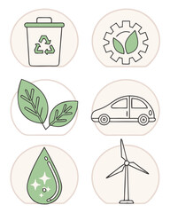Eco-Friendly Icons