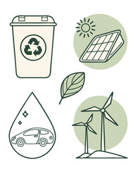 Eco-Friendly Icons