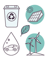 Eco-Friendly Icons