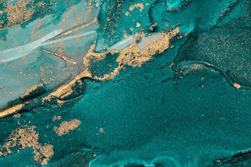 Original artwork photo of marble ink abstract art. High resolution photograph from exemplary original painting. Abstract painting was painted on HQ paper texture to create smooth marbling pattern.