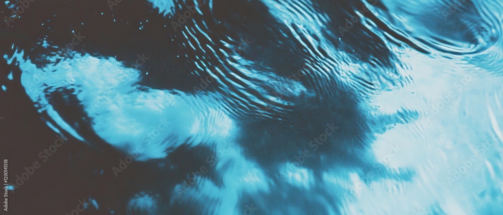 Poster visual texture of thermal printer marks with faded print and heat transfer effects on paper