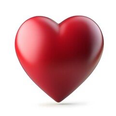 beautiful and aesthetic love, red heart symbol, the word LOVE too