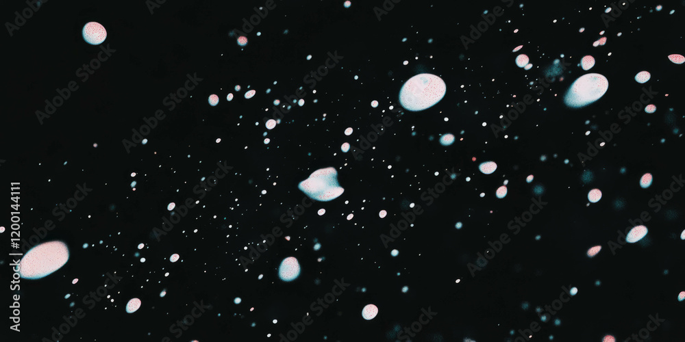 Poster grunge halftone overlay texture with ink splatter effect on black background
