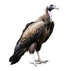 Fototapeta premium Vulture isolated on transparent background