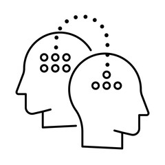 Knowledge Sharing – Connected Heads Representing Collaborative Intelligence
