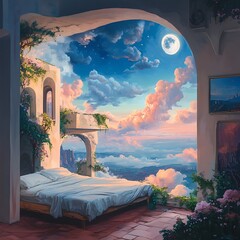 Surreal and Unconventional Paintings, Depicting Strange and Imaginative Concepts