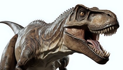 Majestic Tyrannosaurus Rex: A Realistic, Powerful Dinosaur Portrait