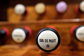 Religious music. Mutin Cavaille Coll organ in a church. Paris. France.