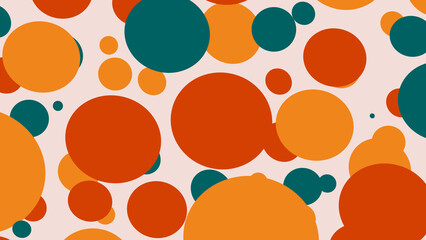 Seamless Pattern With Geometric Background