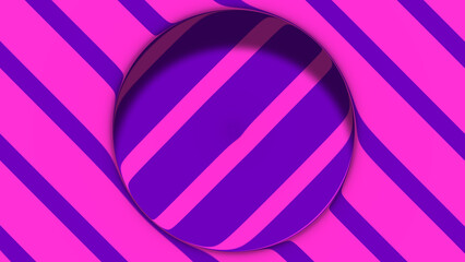 Stripe Seamless 3D Abstract Animated Background