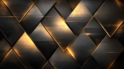 Modern black and gold gradient background with a blurred effect symbolizes sophistication and clarity. The empty space on the side evokes possibilities, focus, and professional innovation.
