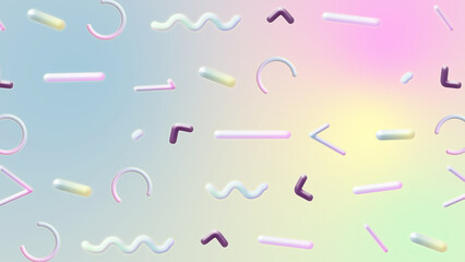 Bright Polygon Stylish Background