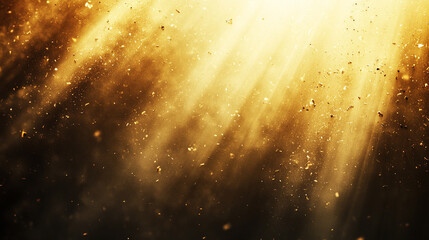 Modern black and gold gradient background with a blurred effect symbolizes sophistication and clarity. The empty space on the side evokes possibilities, focus, and professional innovation.
