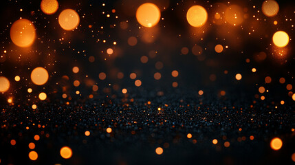 Modern black and gold gradient background with a blurred effect symbolizes sophistication and clarity. The empty space on the side evokes possibilities, focus, and professional innovation.
