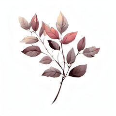 Fall Leaves: Digital Botanical Art