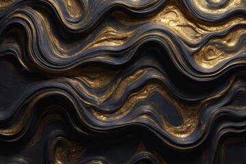 Fototapeta premium black and gold marble texture