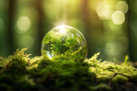 World environment day, environment world earth day, importance of protecting nature environment earth.Generative AI