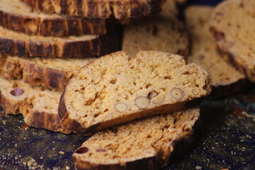 Fekkas Close-up, Traditional Moroccan Cookie