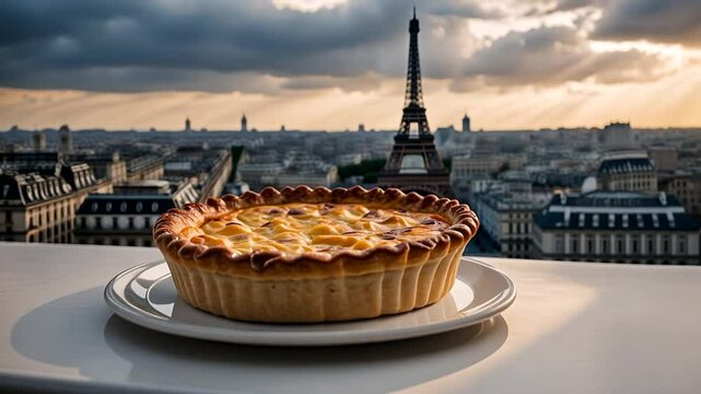Quiche in Paris.