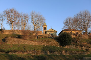 Obraz premium Tornavento al tramonto