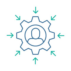 Personalization &ndash; Targeted Gear Representing AI-Driven Tailored Solutions