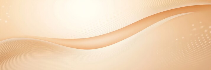 Obraz premium Subtle Elegance, Minimalist Beige Background with Flowing Lines and a Touch of Delicate Sparkle