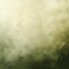 A painting of a wall with a greenish color