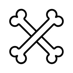 crossed bones icon
