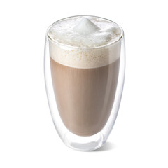 coffee drink on white background