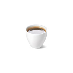 coffee drink on white background