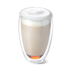 coffee drink on white background