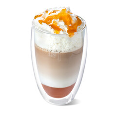 coffee drink on white background