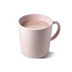 coffee drink on white background