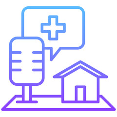 Obraz premium Health Podcast Icon