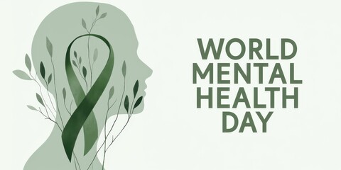 Fototapeta premium world mental health day
