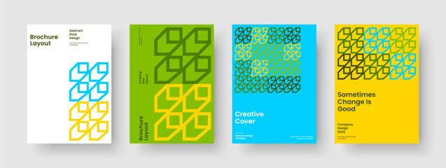 Naklejka premium Creative Flyer Template. Modern Background Layout. Geometric Report Design. Brochure. Banner. Poster. Business Presentation. Book Cover. Brand Identity. Newsletter. Magazine. Advertising. Portfolio